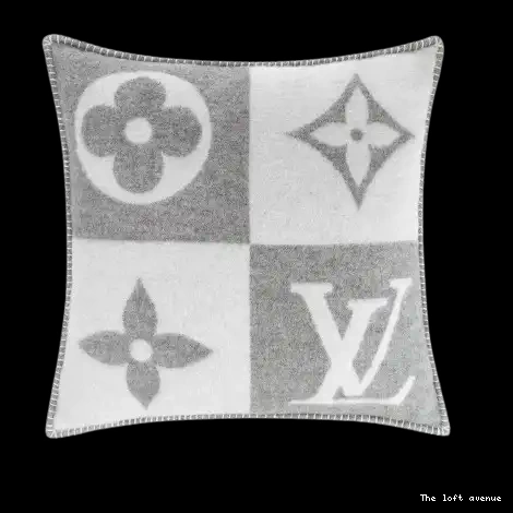 CHECKMATE THROW LV WOOL PILLOW CUSTOM 0615